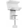 SpeaKa Professional Universelle Klemmenhalterung für Steckdosenleiste SP-PSH-001 SP-13403152 Weiß 1 Stück