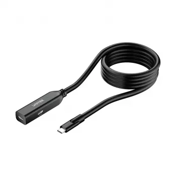 Verlängerungskabel Unitek U1335ABK01 USB-C Stecker auf Buchse, 10 Gbit/s, 5 m, schwarz