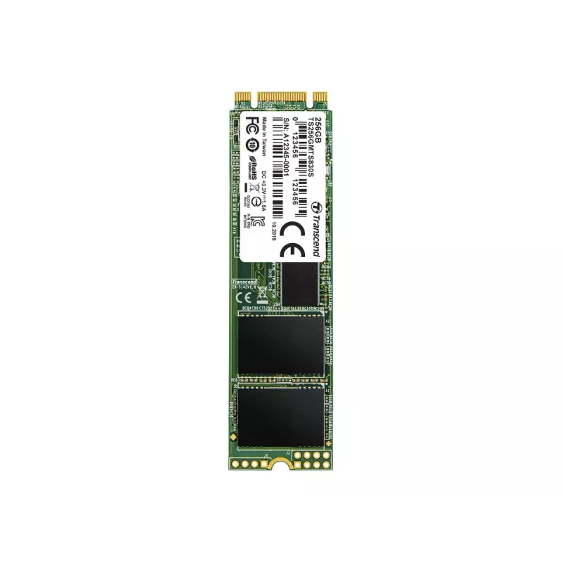SSD-Festplatte Transcend 256 GB M.2 6 Gbit/s TS256GMTS830S