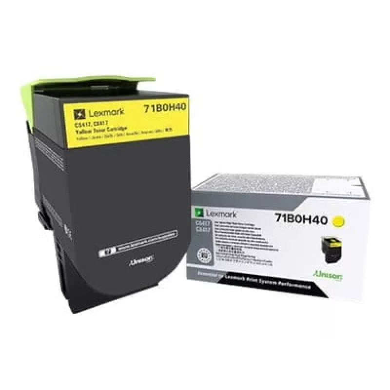 Toner Lexmark TONER REGULAR OPEN Gelb CRTG 71B0H40 3000 Seiten