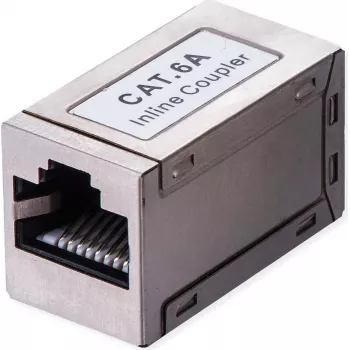 VALUE RJ45 Kupplung Kat.6A, Geschirmt, (21.99.3014)