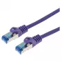 LOGON SSTP Cat5e-Netzwerkkabel Violett 1 m (TCR55SS010V)