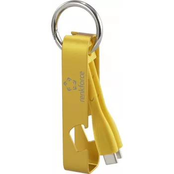Renkforce RF-6721082 USB-Kabel Gelb
