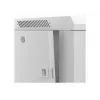 NETRACK 019-180-66-021 Wand-/Hängeschrank 19 Zoll 18 U/600 mm Glastür grau abnehmbare Seitenwände