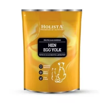 HOLISTA Hühnereigelb - Ergänzungsfuttermittel für Hunde und Katzen - 500g