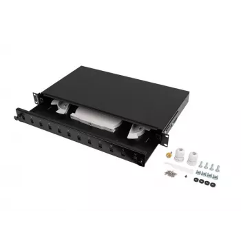 Glasfaser-Verteilerbox LANBERG FOP1-12SS-LDB — 12x SC Simplex, 12x LC Duplex