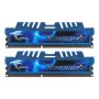G.Skill 16GB Ripjaws X Dual Channel Memory Kit - Blau (2x 8GB, DDR3 1600MHz, 1,5V, F3-1600C9D-16GXM, XMP Ready)