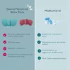 Menstruationsmassagegerät Beurer EM 50 Berry — elektrisches Gerät zur Linderung von Menstruationsschmerzen