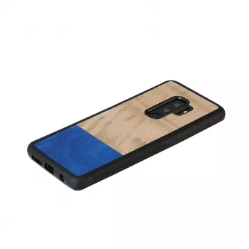 Smartphone-Hülle man and wood für Galaxy S9 Plus — taubenschwarz