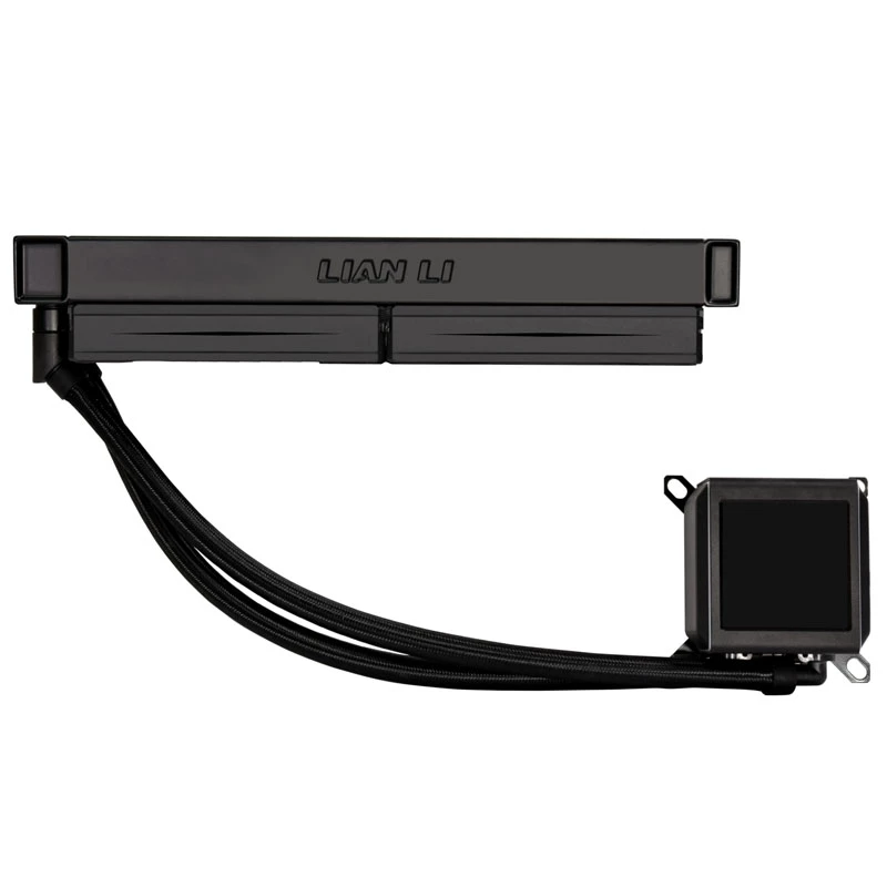 Lian Li GA II LCD Prozessor-Flüssigkeitskühlungsset 12 cm Weiß
