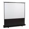 Projektionsleinwand MACLEAN MC-211 tragbar 100 Zoll (4:3) freistehend manuell hochziehbar, Bildfläche 200 × 150 cm