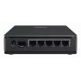 Router MikroTik hAP ax S — Dualband 2,4/5 GHz, 1800 Mbit/s, 5x Ethernet (inkl. 2,5G), PoE, schwarz