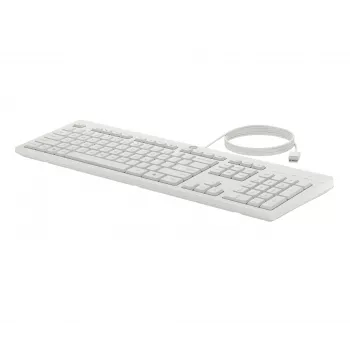 HP 225 G2 USB Kabelgebundenes Maus-Tastatur-Kombo, Copilot-Taste – Cashmere White – ESTNISCH