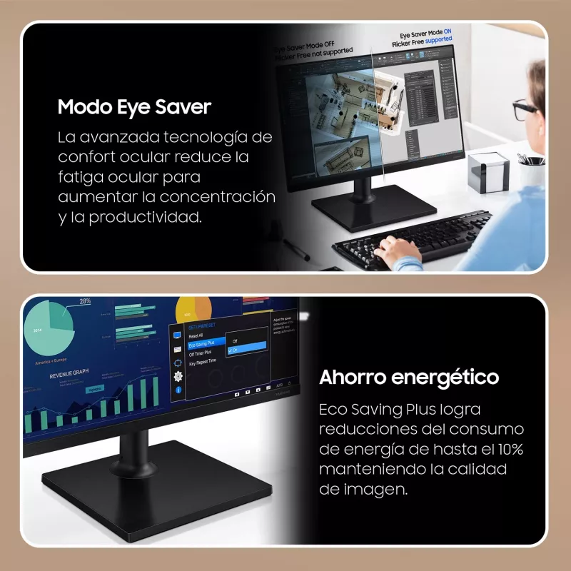 Samsung S27D304GAU Computermonitor 68,6 cm (27 Zoll) 1920 x 1080 Pixel Full HD LED Schwarz