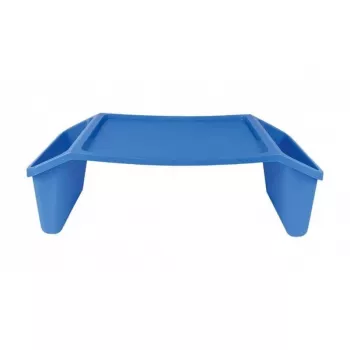 Blauer Betttisch / Tabletttisch