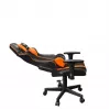 Gaming-Stuhl GEMBIRD GC-SCORPION-04X schwarz-orange ergonomisches Design, verstellbarer Sitz, hohe Rückenlehne