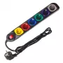Steckdosenleiste 250VAC/10A 1,5m MCE509 B