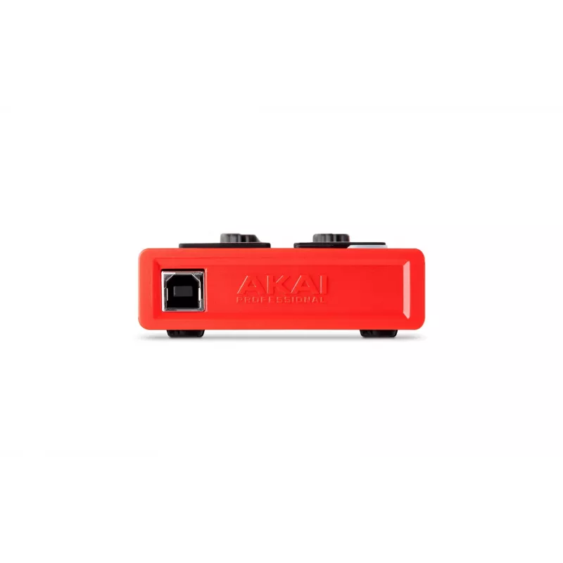 Akai LPD8 MKII MIDI-Tastatur 8 Tasten USB Schwarz, Rot