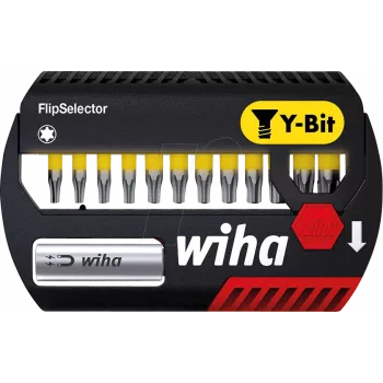Schraubendreher-Bitsatz Wiha FlipSelector Y 13-tlg.