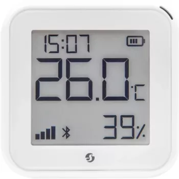 Temperatur- und Feuchtigkeitssensor Shelly H&T Gen3 Wi‑Fi Weiß