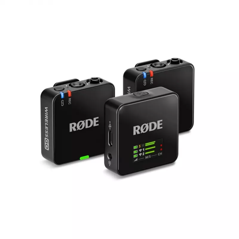 Rode Wireless Go Iii Kompaktes Drahtloses Mikrofonsystem der 3. Generation, Schwarz