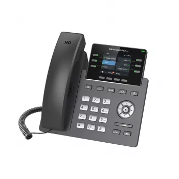 IP-Telefon Grandstream GRP2613W Schwarz 4 Leitungen TFT 2,4 Zoll