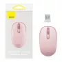 Kabellose Maus Baseus F01B Tri-Mode 2.4G BT5.0 1600 DPI (pink)