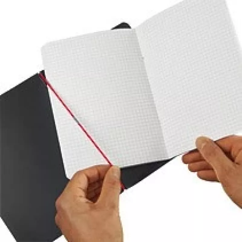 Schreibheft Herlitz 11361599 A6 40 Blatt Schwarz