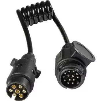 Adapter AS Schwabe 61475 13-polig auf 7-polig Anhänger-Elektroadapter