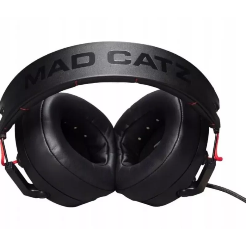 Headset mad-catz P.I.L.O.T. 3 — kabelgebundenes binaurales Gaming-Headset, 3,5 mm, 50-mm-Treiber, 105 dB Empfindlichkeit, schwarz