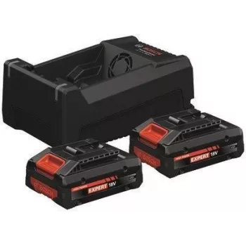 Bosch 2x EXBA18V-40+ GAL 12V/18V-80 1600A0373J Werkzeug-Akku und Ladegerät 18 V 4 (1600A0373J)