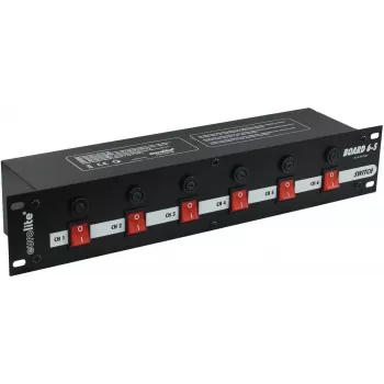 Steckdosenleiste EUROLITE Board 6-S mit 6 Steckdosen – EUROLITE Modell 70008275