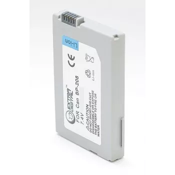 Battery Extra Digital BP-208 7,2 V 2000 mAh für Canon-Kameras