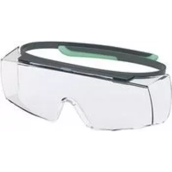 OTG-Schutzbrille UVEX super OTG planet fbl sv exc anth jade – UV-Schutz, Überbrillen-Passform