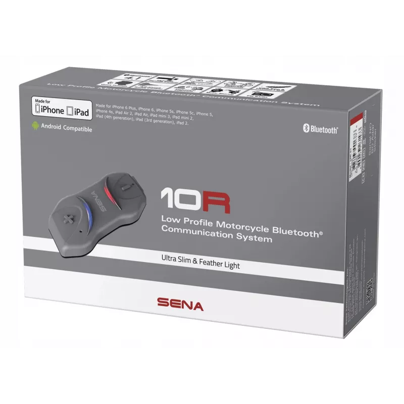 Headset Sena SENA 10R Single Schwarz 10R-02