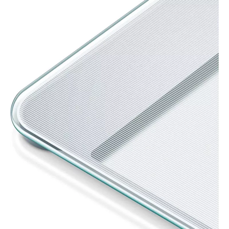 Beurer BG 13 Square Grau, Transparent elektronische Personenwaage