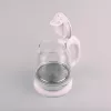 Elektro-Wasserkocher Maestro MR-055 Weiß — 1 L, 1100 W, Glasgehäuse, Hintergrundbeleuchtung, Wasserstandsanzeige