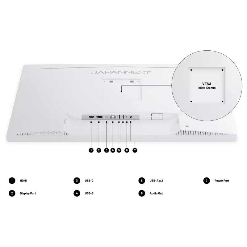 JapanNext 4K UHD Monitor 68,6 cm (27)