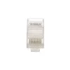 RJ45-Stecker Extralink CAT5E UTP 8P8C transparent Stecker/Buchse