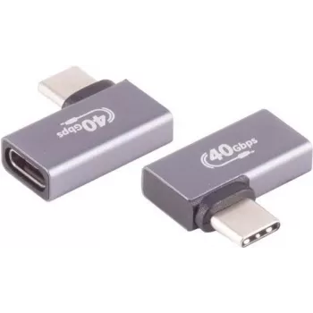 USB-C-Adapter ShiverPeaks 13-60001 90°-Winkelstecker (links/rechts)