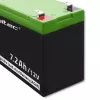 Qoltec 53062 AGM-Batterie | 12V | 7,2 Ah | max 108A