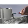Wiha Reversible Ratchet 3/8 Push Button and Ball Lock schwarz/Rot (45625)