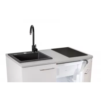 Einbau-Kühlschrank MPM SMK-02, 50 L, Energieklasse E, schwarz, H 940 × B 1000 × T 600 mm