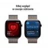 Apple Watch Series 11 GPS + Cellular 42mm Natural Titanium Gehäuse mit Natural Milanese Loop
