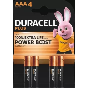 Duracell Plus Einwegbatterie AAA Alkaline