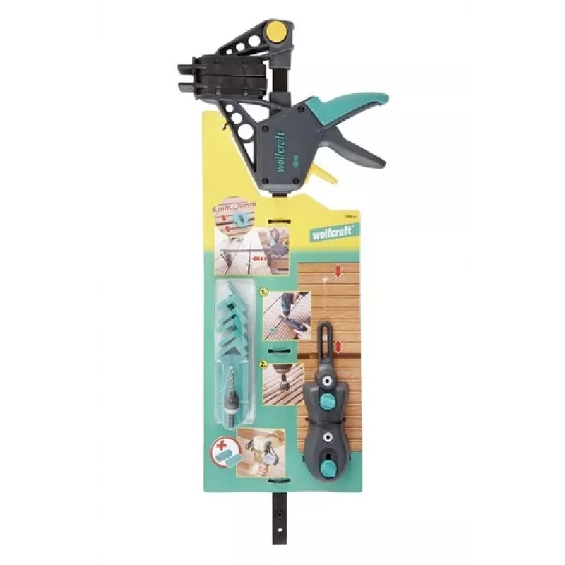 Balkenspanner wolfcraft GmbH Terrassenbau-Set