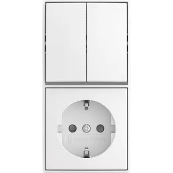 BUSCH JAEGER Kombinations-Wippschalter 2601/5/20 EAPBJ-524 (2TKA00005538)