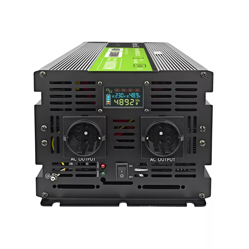 LCD-Wandler 48V 5000W/10000W reiner Sinus mit Anzeige
