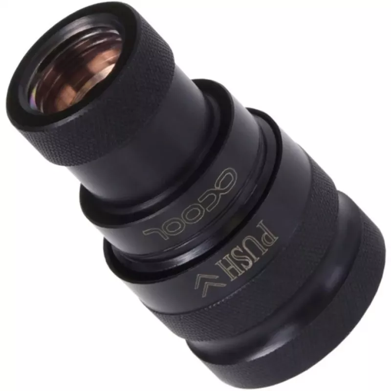 Eiszapfen quick release Coupling G1/4 IG - Deep Schwarz (schwarz (matt))