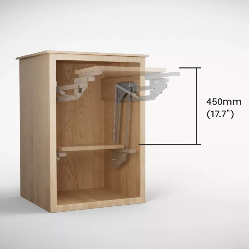 Küchenschrank-Aufsatz MACLEAN MC-497 Aufzug für Oberschränke, Hochziehmechanismus